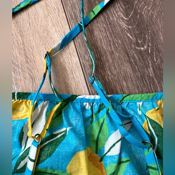 🌞  never worn 100% Cotton Sundress with adjustable straps and pockets. - Picture 5 of 8